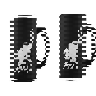 Black Cat White Cat Halloween Quote Coffee Mug - Thegiftio