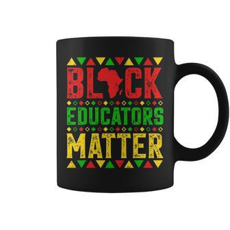Black Educators Matter Teacher Black History Month Coffee Mug - Thegiftio UK
