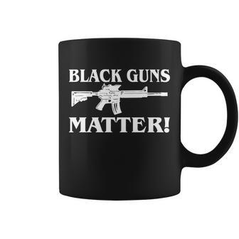 Black Guns Matter Ar-15 2Nd Amendment Tshirt Coffee Mug - Monsterry CA