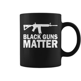Black Guns Matter Ar-15 Tshirt Coffee Mug - Monsterry