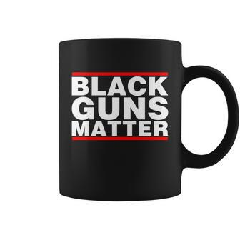 Black Guns Matter Shirt Gift For Gun Owner Tshirt Coffee Mug - Monsterry DE
