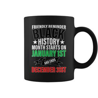 Black History Month All Year Long Coffee Mug - Monsterry