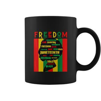 Black Human Rights Juneteenth 2022 Day Gift Birthday V16 Coffee Mug - Thegiftio UK