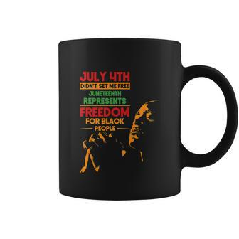 Black Human Rights Juneteenth 2022 Day Gift Birthday V17 Coffee Mug - Thegiftio UK