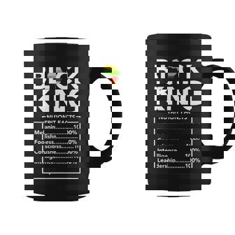 Black King Nutrition Facts Empowering Black King Definition Graphic Design Printed Casual Daily Basic Coffee Mug - Thegiftio