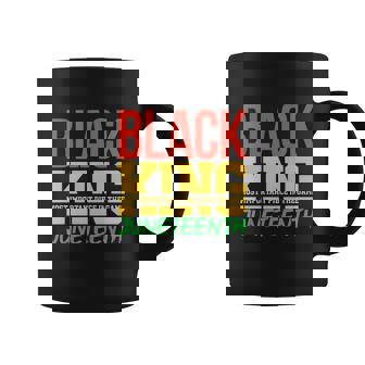 Black King The Most Important Piece In The Game Funny 1865 Graphic Design Printed Casual Daily Basic Coffee Mug - Thegiftio UK