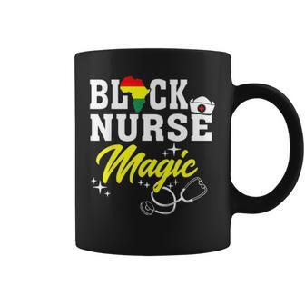 Black Nurse Magic Black History Month Nurse Coffee Mug - Thegiftio UK