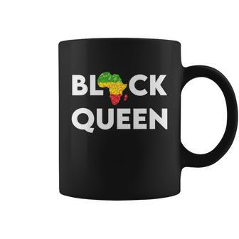 Black Queen Most Powerful African American History Pride Graphic Design Printed Casual Daily Basic Coffee Mug - Thegiftio
