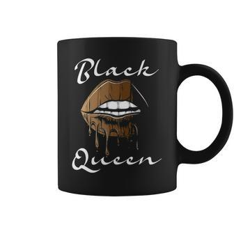 Black Queen Pan African Woman Black History Month Pride Coffee Mug - Thegiftio UK