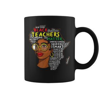 Black Teachers Matter V2 Coffee Mug - Thegiftio UK