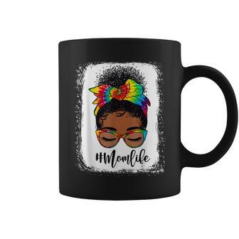Black Women Tie Dye Mom Life Mothers Day Mothers Women Mama Coffee Mug - Thegiftio UK