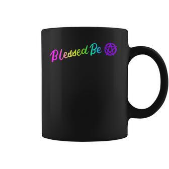 Blessed Be Witchcraft Wiccan Witch Halloween Wicca Occult Coffee Mug | Mazezy
