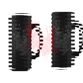Blood Hand Costume I Bleed Killer Zombie Halloween Party Coffee Mug - Thegiftio