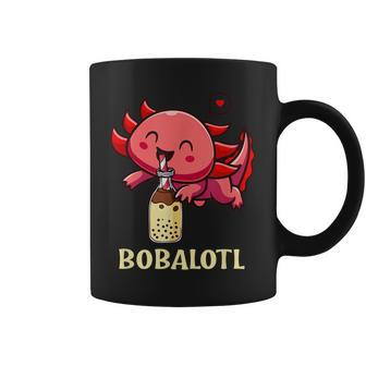Bobalotl Axolotl Boba Tea Bubble Milk Anime Lover Girls Boys Coffee Mug - Thegiftio UK
