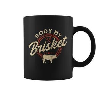 Body By Brisket Pitmaster Bbq Lover Smoker Grilling Coffee Mug - Monsterry DE