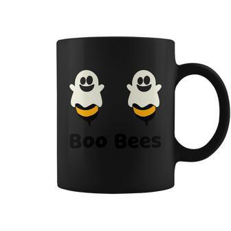 Boo Bees Ghost Bee Halloween Quote Coffee Mug - Monsterry
