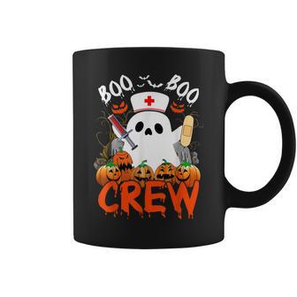 Boo Boo Crew Funny Ghost Ems Emt Paramedic Nurse Halloween Coffee Mug - Thegiftio