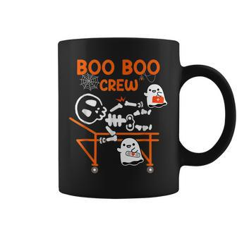 Boo Boo Crew Ghost Doctor Paramedic Emt Nurse Halloween Coffee Mug - Seseable