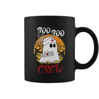 Boo Boo Crew Ghost Halloween Quote Coffee Mug - Monsterry CA