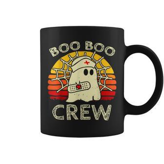 Boo Boo Crew Nurse Funny Ghost Halloween Nurse V3 Coffee Mug - Seseable