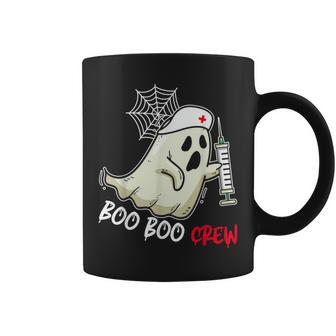 Boo Boo Crew Nurse Ghost Funny Nurse Halloween Costume Women V3 Coffee Mug - Thegiftio UK
