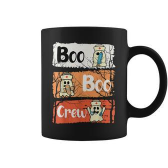 Boo Crew Team Nursing Lpn Cna Healthcare Nurse Halloween Coffee Mug - Seseable