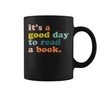 Book Lovers Saying Its A Good Day To Read A Book Vintage Coffee Mug - Thegiftio UK