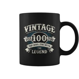 Born In 1922 Vintage Classic Dude 100Th Years Old Birthday Coffee Mug - Thegiftio UK