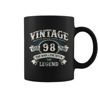 Born In 1924 Vintage Classic Dude 98Th Years Old Birthday Coffee Mug - Thegiftio UK