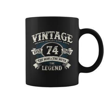 Born In 1948 Vintage Classic Dude 74Th Years Old Birthday Coffee Mug - Thegiftio UK