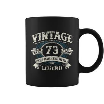 Born In 1949 Vintage Classic Dude 73Rd Years Old Birthday Coffee Mug - Thegiftio UK