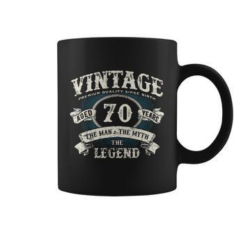 Born In 1952 Vintage Classic Dude 70Th Years Old Birthday Graphic Design Printed Casual Daily Basic Coffee Mug - Thegiftio UK