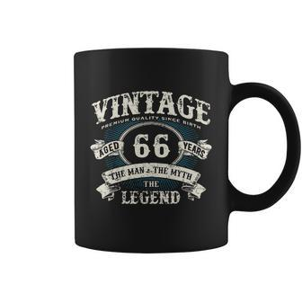 Born In 1956 Vintage Classic Dude 66Th Years Old Birthday Graphic Design Printed Casual Daily Basic Coffee Mug - Thegiftio UK