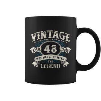 Born In 1974 Vintage Classic Dude 48Th Years Old Birthday Graphic Design Printed Casual Daily Basic Coffee Mug - Thegiftio UK