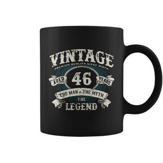 Born In 1976 Vintage Classic Dude 46Th Years Old Birthday Graphic Design Printed Casual Daily Basic Coffee Mug - Thegiftio UK
