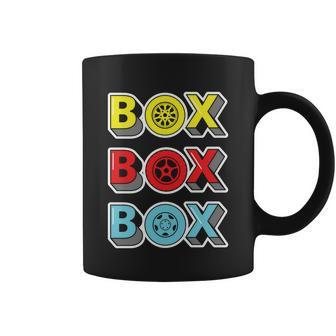Box Box Box Retro Vintage Racing Coffee Mug - Thegiftio UK