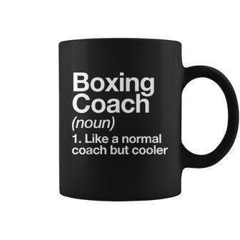 Boxing Coach Funny Sports Definition Trainer Martial Arts Graphic Design Printed Casual Daily Basic Coffee Mug - Thegiftio UK