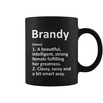 Brandy Definition Personalized Name Funny Christmas Gift Great Gift Graphic Design Printed Casual Daily Basic Coffee Mug - Thegiftio UK