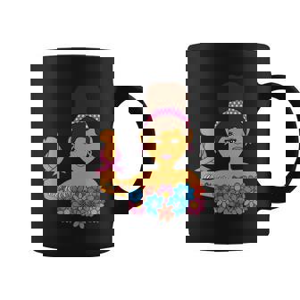 Breast Cancer Warrior Breast Cancer Awareness Flower Awareness Coffee Mug - Monsterry