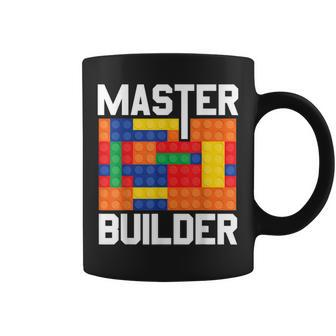 Brick Builder Funny Blocks Master Builder V3 Coffee Mug - Thegiftio UK