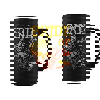 Bride Or Die Skull Halloween Themed Bachelorette Coffee Mug - Thegiftio