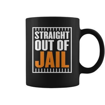 Broke Out Of Jail Costume Or Straight Out Of Prison Gifts Coffee Mug | Mazezy