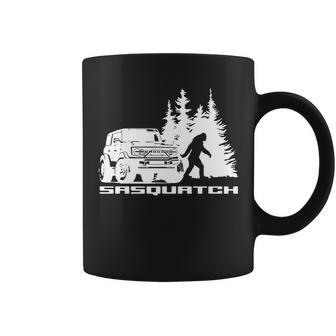 Bronco Sasquatch Truck Tshirt Coffee Mug - Monsterry