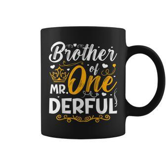 Brother Of Mr One Derful Party Matching Family 1St Birthday Coffee Mug - Thegiftio UK