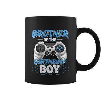 Brother Of The Birthday Boy Matching Video Gamer Party Coffee Mug - Monsterry AU