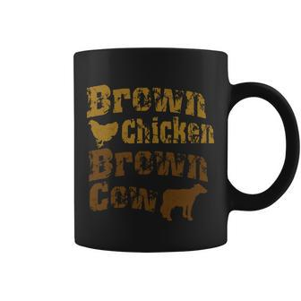 Brown Chicken Brown Cow Tshirt Coffee Mug - Monsterry DE