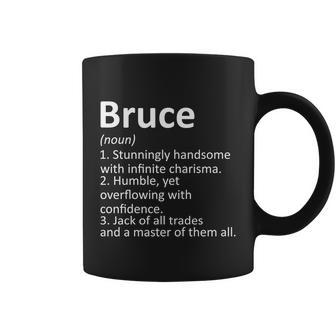 Bruce Definition Personalized Name Funny Birthday Graphic Design Printed Casual Daily Basic Coffee Mug - Thegiftio UK