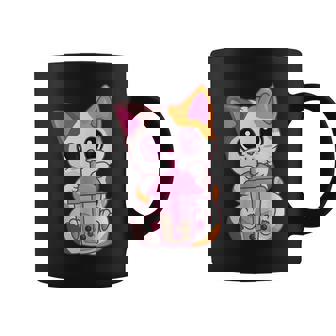 Bubble Tea Cat S For Women Kawaii Meneki Neko Boba Tea Coffee Mug - Thegiftio