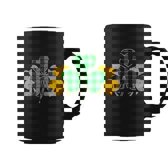 Buffalo Shamrock Plaid Irish Clovers Graphic Design Printed Casual Daily Basic Coffee Mug - Thegiftio