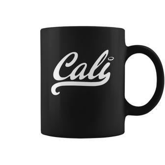 Cali Black Logo Tshirt Coffee Mug - Monsterry AU